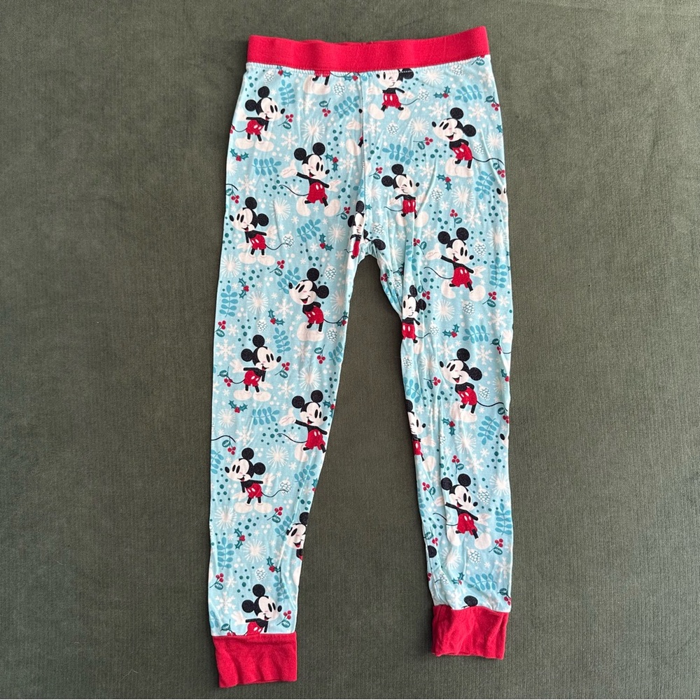 Little Sleepies Disney Mickey Mouse Pajama Bottoms 3T